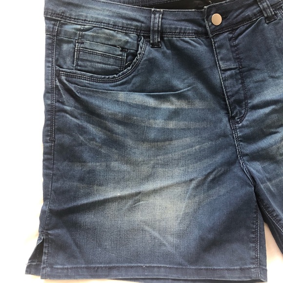 Plus Size Denim Shorts - Picture 2 of 6